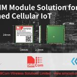 SIMCom announces the smallest eSIM-enabled module for space-constrained cellular IoT